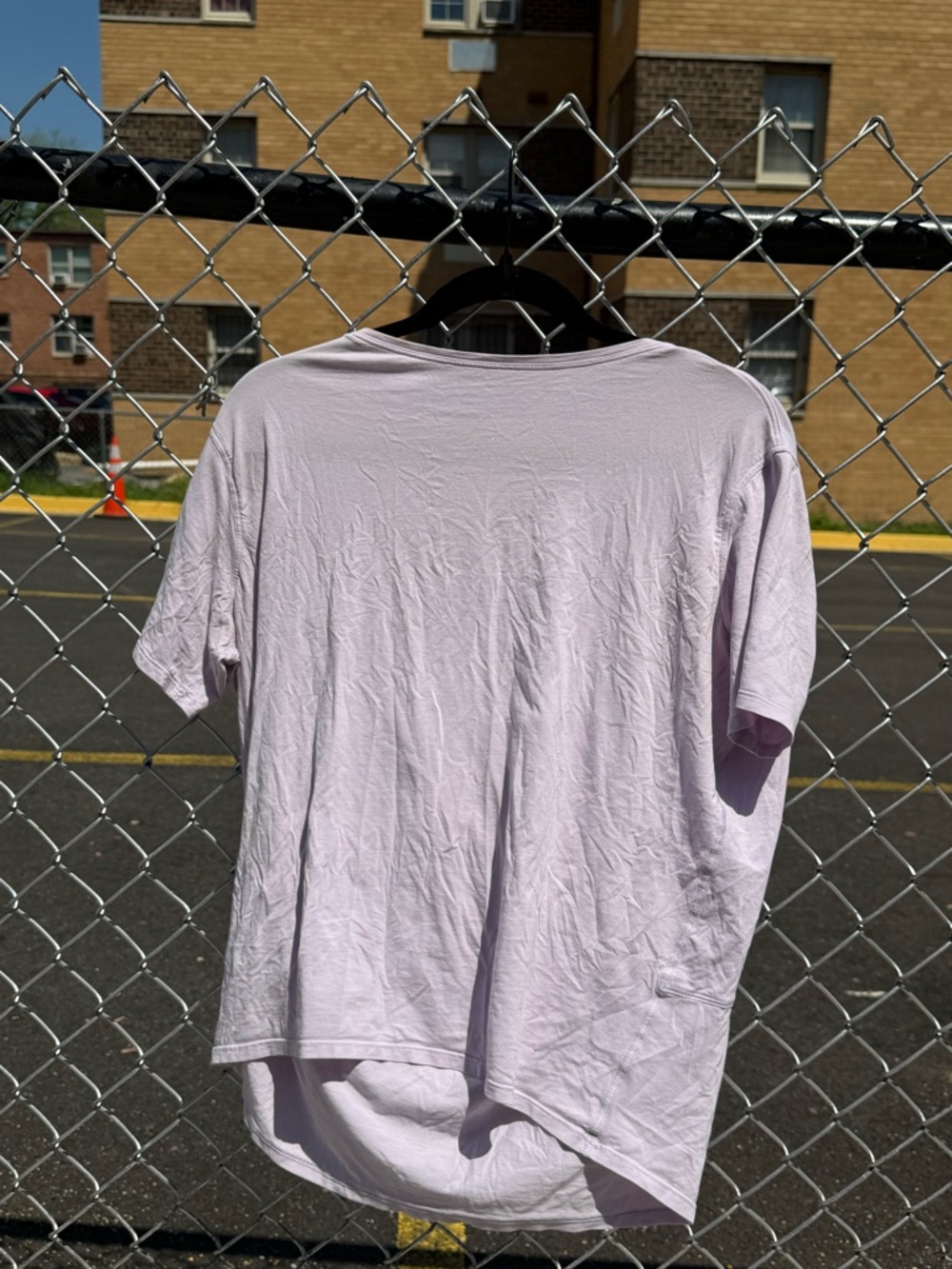 lululemon athletica Lavender Short Sleeve Tee